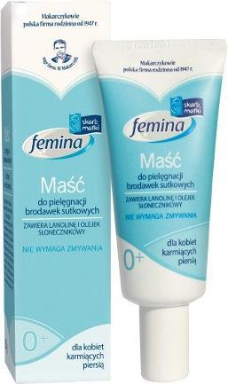 Actual product image Skarb Matki Femina maść do pielęgnacji brodawek sutkowych 30g