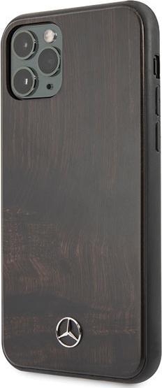 Produktbild Mercedes MEHCN58VWOBR iPhone 11 Pro Hard Case, Red / Brown Wood Line Rosewood (Apple iPhone 11 Pro)