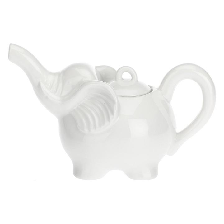 La Porcellana Bianca Elefanti Elefant Teekanne - Weiss 750 ml (0.75 l)