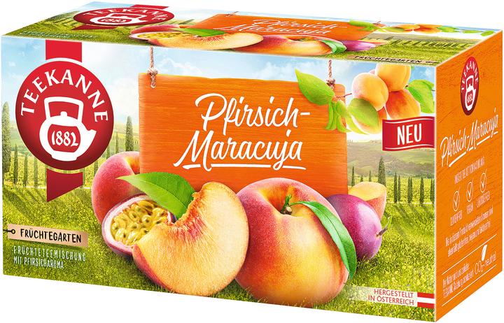 Teekanne Peach-passion fruit (50 g)