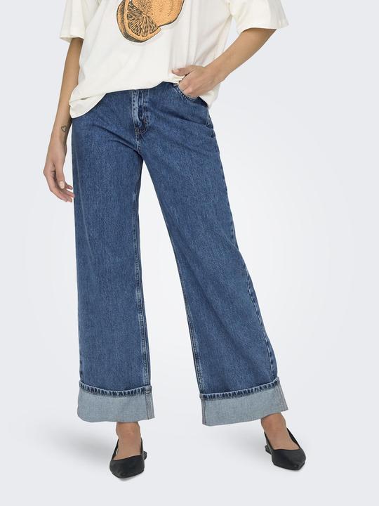 Produktbild Only Onlhope Hw Wide Fold Up Dnm Cro (W29/L34)
