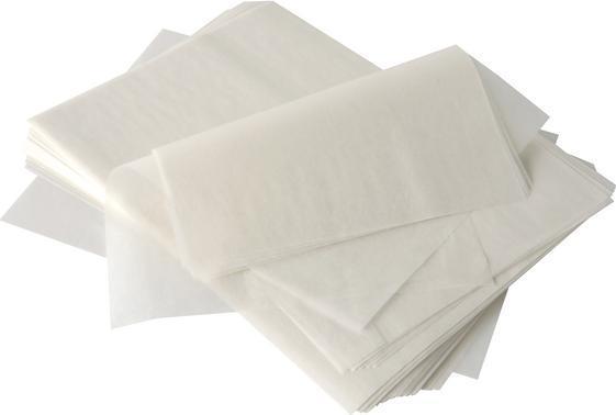 Image du produit Papstar Feuille de papier de recouvrement pour crème pure blanche avec revêtement de cire de palme pure (2000 x)