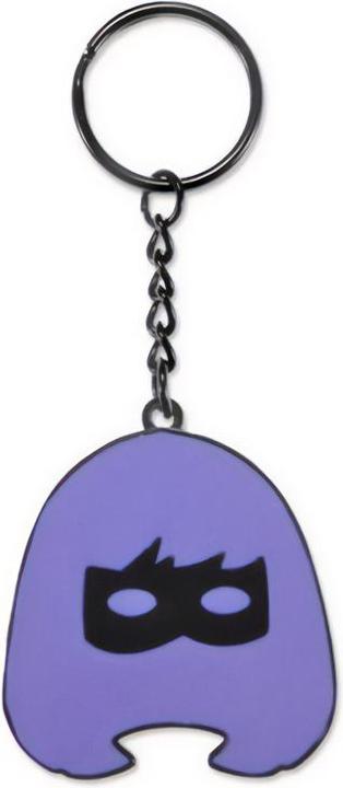 Actual product image Kick-Ass Mask Metal Hit-Girl Keyring (Pack of 2)