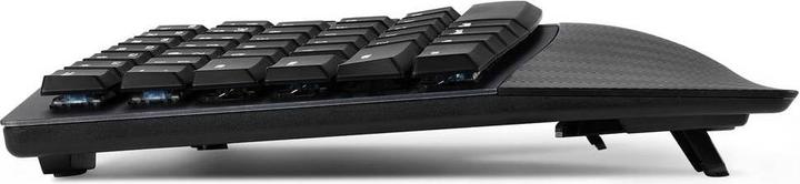 Actual product image Perixx PERIBOARD-535 DE RD, wired ergonomic mechanical keyboard (DE, Cable)