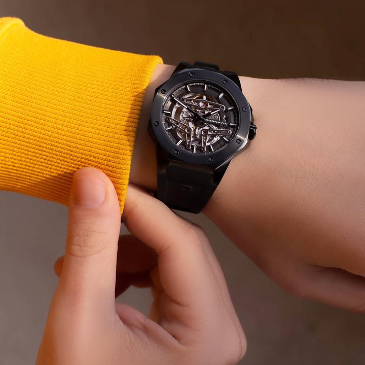 Actual product image Cornavin Downtown Skeleton Automatic (Analogue wristwatch, 42 mm)