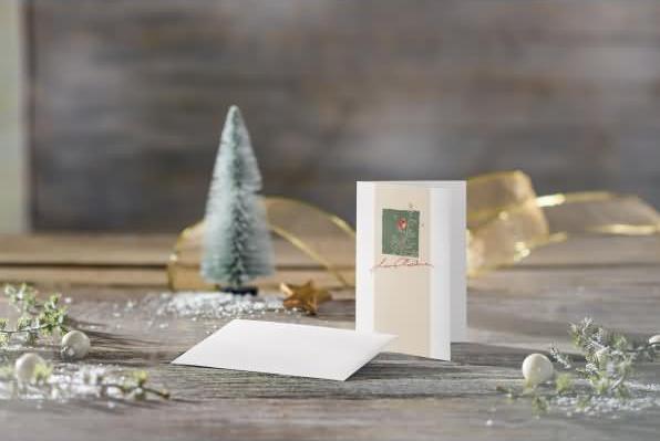 Produktbild Sigel 10 Weihnachtskarten White Apple DIN A6 (10 Stk.)
