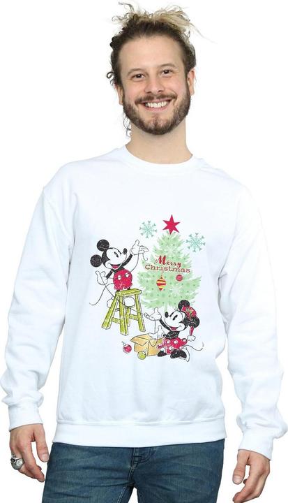 Image du produit Disney - Sweat MICKEY AND MINNIE CHRISTMAS TREE - Homme (S)