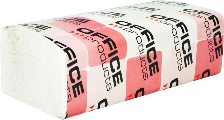 Office Products Zz serviettes pliées cellulose 2 plis, 3000 feuilles, 20 pièces, blanc (20 x)