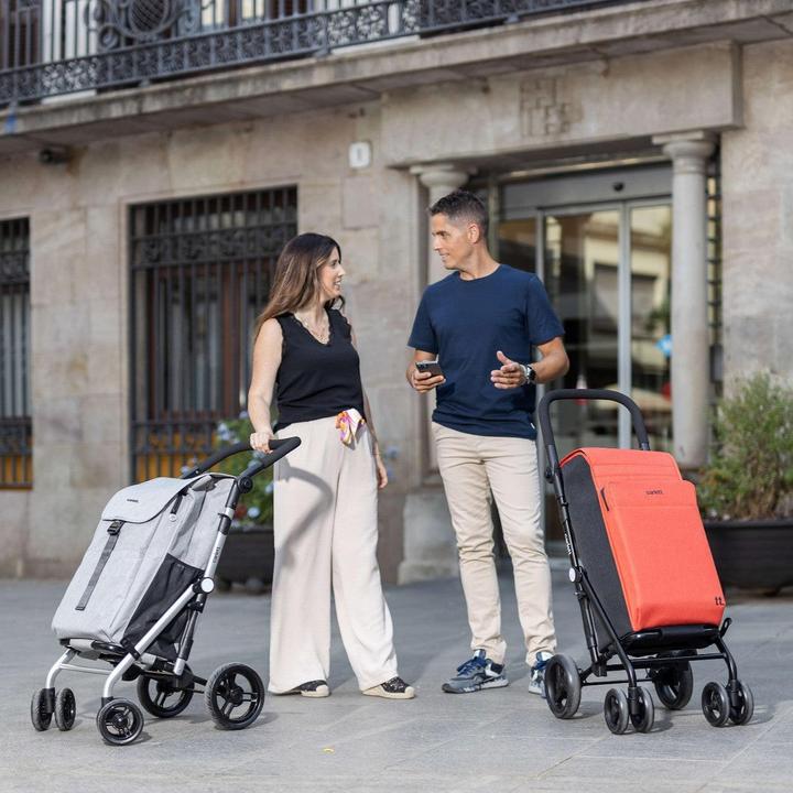 Immagine prodotto Carlett CLASSIC Family LETT470 Cooler Boodschappentrolley - Koelvak - 4 wielen - Opvouwbaar - 36 L - Vulcano