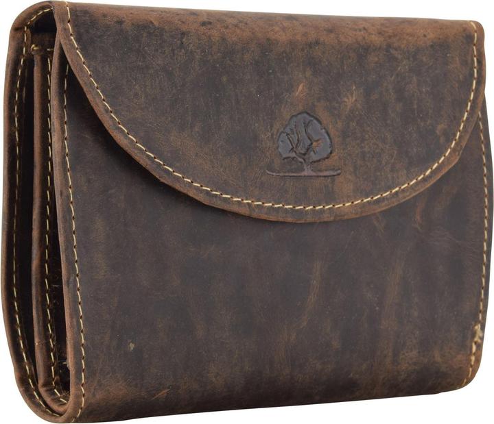 Actual product image Greenburry Vintage wallet leather 13.5 cm