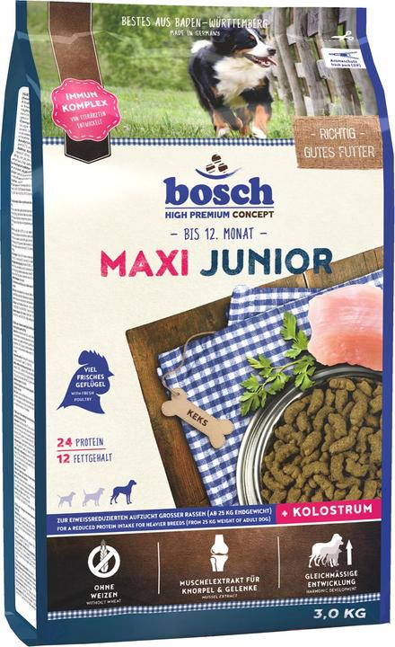 Image du produit Bosch Petfood Maxi Junior (Junior, 1 pcs, 3000 g)