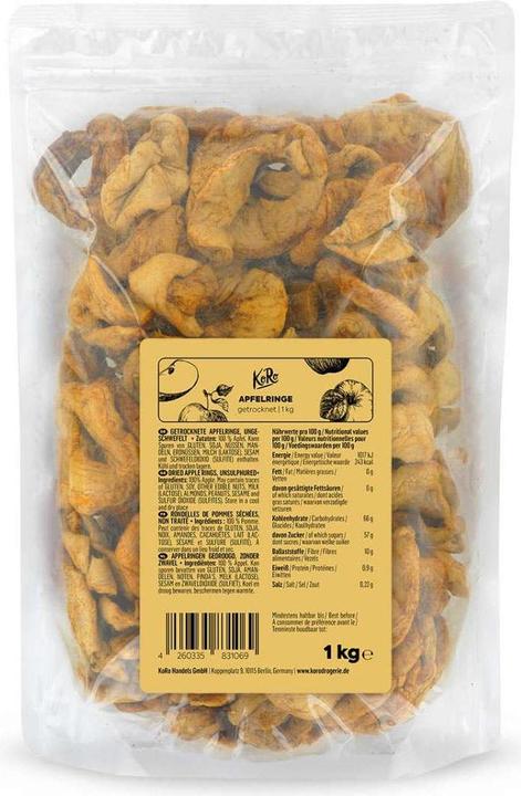 Image du produit KoRo Rondelles de pommes séchées (1000g) (1000 g)