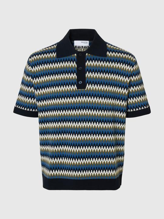 Immagine prodotto Selected Homme Kurzärmeliges Polohemd aus Strick (XL)