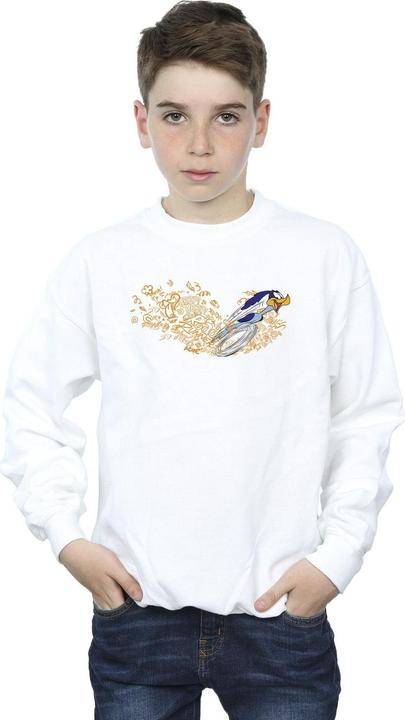 Actual product image Looney Tunes Boys ACME Doodles Road Runner Sweatshirt (128)