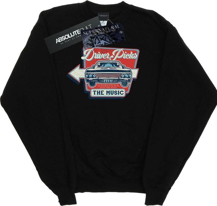 Produktbild Supernatural Driver Picks The Music Sweatshirt (S)