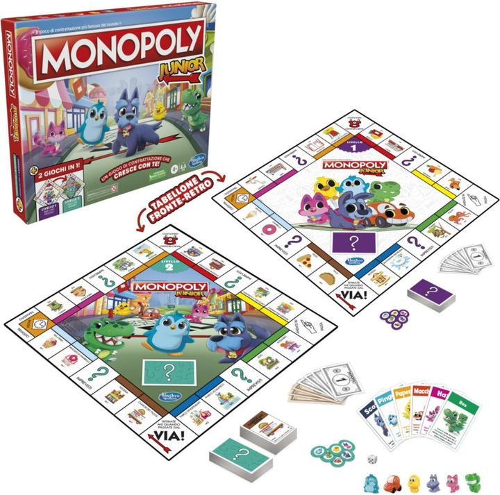 Actual product image Monopoly Junior (Italian)