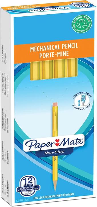 Image du produit Paper Mate non stop (0.70 mm, HB, 12 x)