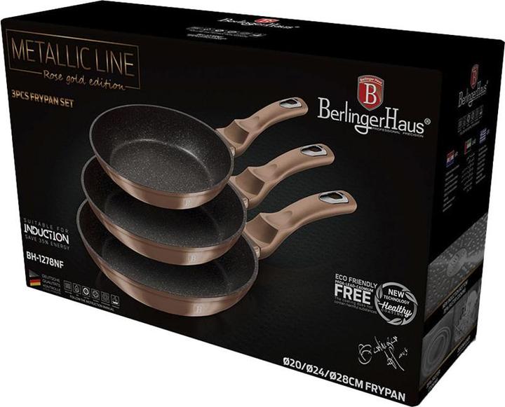 Actual product image BerlingerHaus Frying pan set (Pan set + pot set, Aluminium)