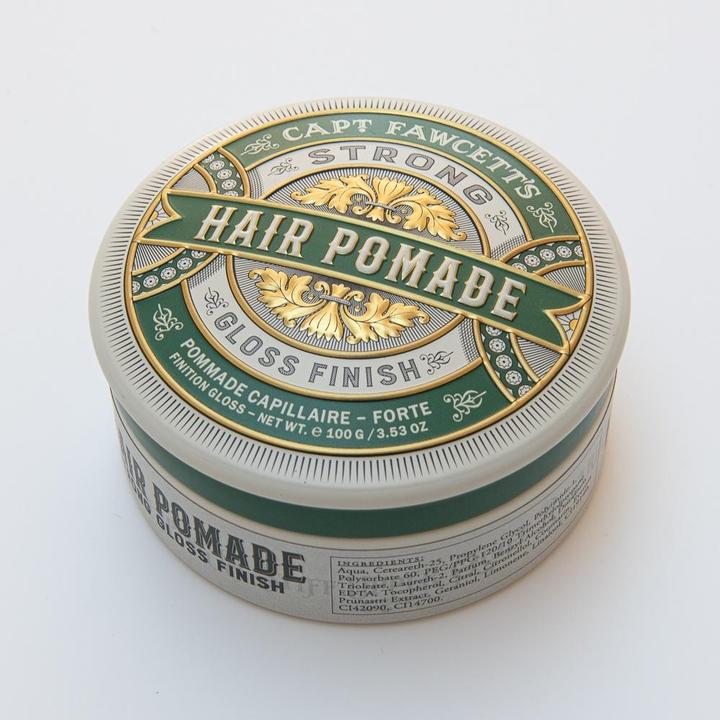 Actual product image Captain Fawcett Strong Pomade (Hair pomade, 100 ml)