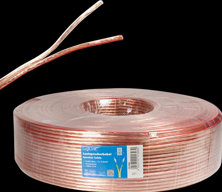 Image du produit LogiLink CA Câble de haut-parleur (100 m, 2.50 mm²² mm)