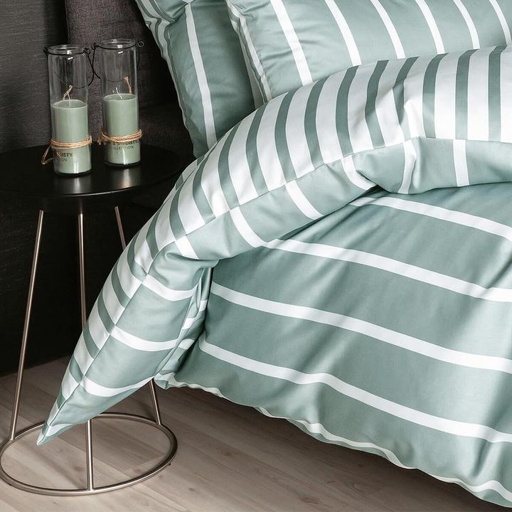 Image du produit Janine Mako-Satin Bettwäsche modern classic (Taie d'oreiller, 40 x 80 cm)