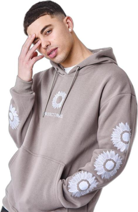 Produktbild Project X Paris Besticktes Sonnenblumen-Hoodie (M)