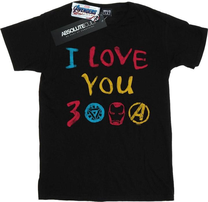 Immagine prodotto Avengers Endgame I Love You 3000 Crayons Maglietta Uomo (XXL)