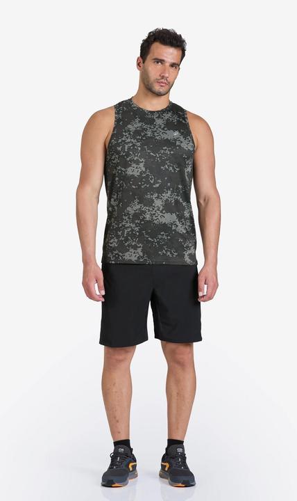 Actual product image Domyos Tank Top Herren atmungsaktiv - khaki (L)