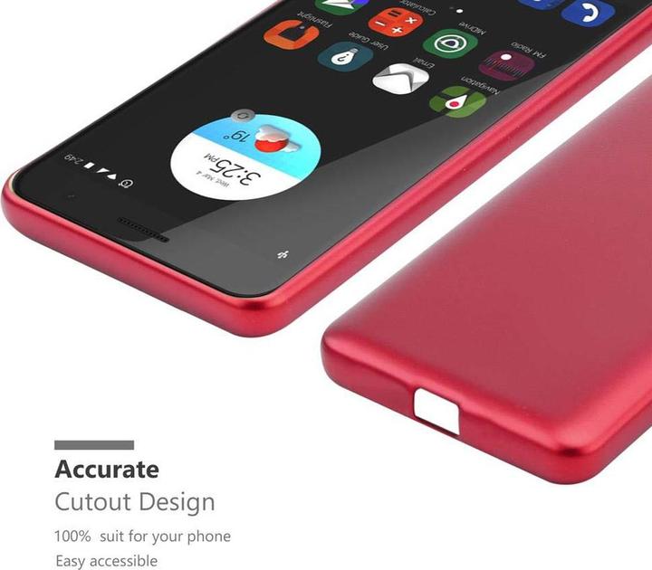 Productafbeelding Cadorabo TPU Matte Metallic hoes (ZTE Blade V7)