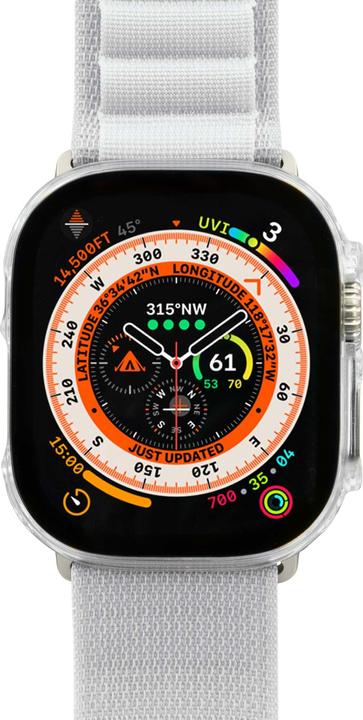 Actual product image Laut SHIELD Watch Case for Apple Watch Transparent Apple Watch 49mm
