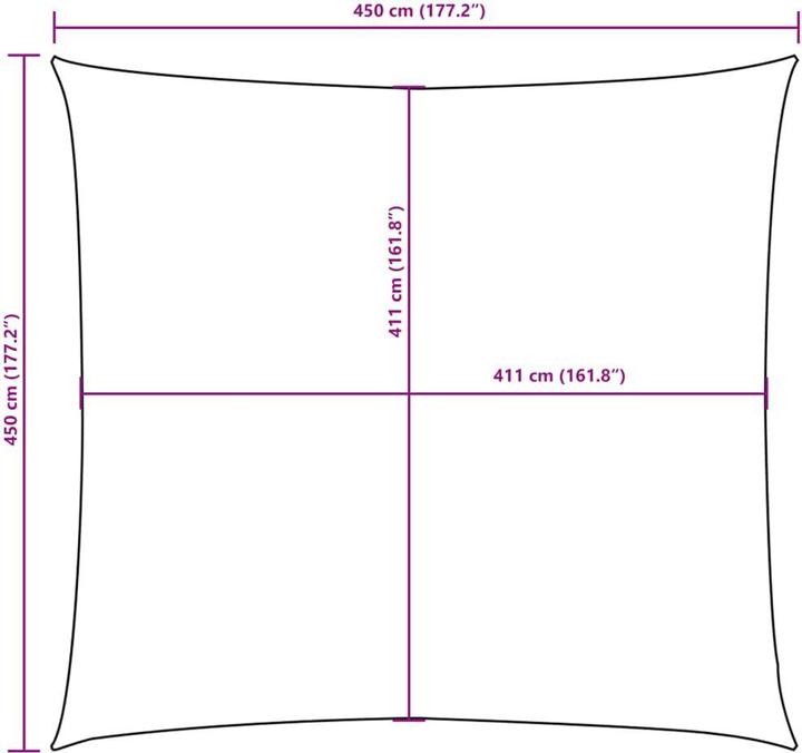 Actual product image VidaXL Fatianova (450 x 450 cm)