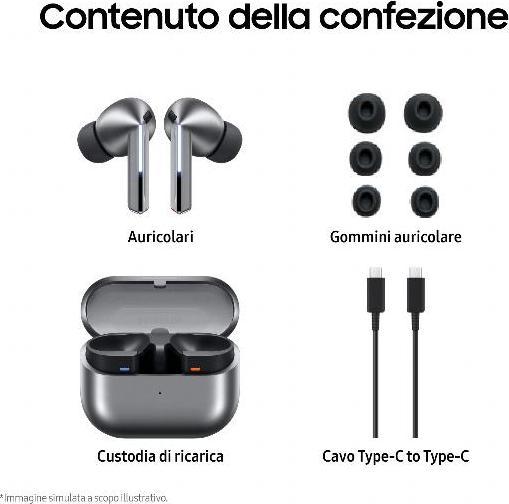 Produktbild Samsung Galaxy Buds3 Pro (ANC, 6 h, Kabellos)
