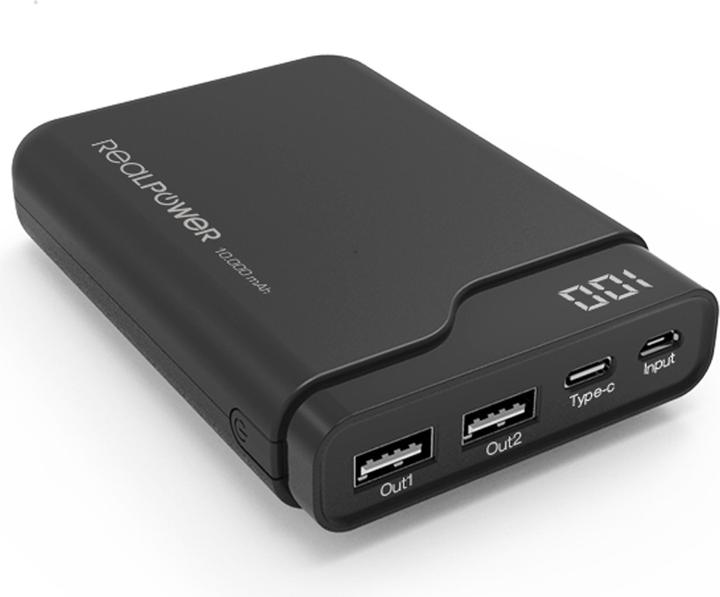 Produktbild RealPower PB-10000C (10000 mAh, 36 Wh)