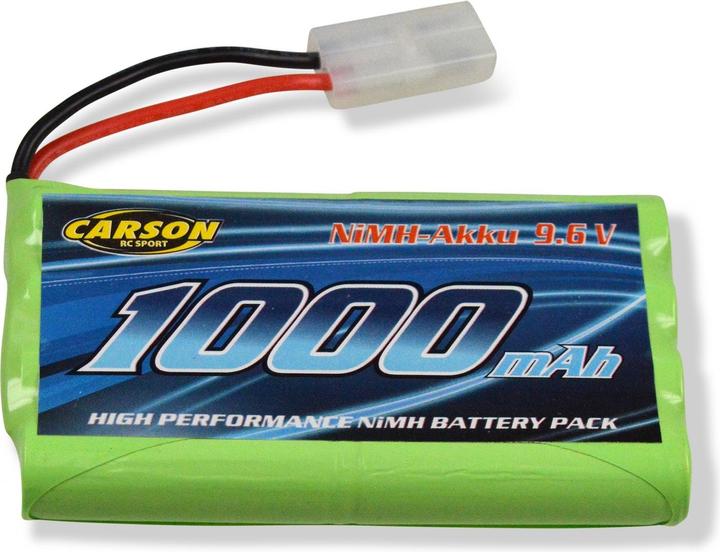 Produktbild Carson Modellbau Akkupack (NiMh) 9,6V/1000mAh NiMH Akku Magic Mach. TAM (9.60 V, 1000 mAh)