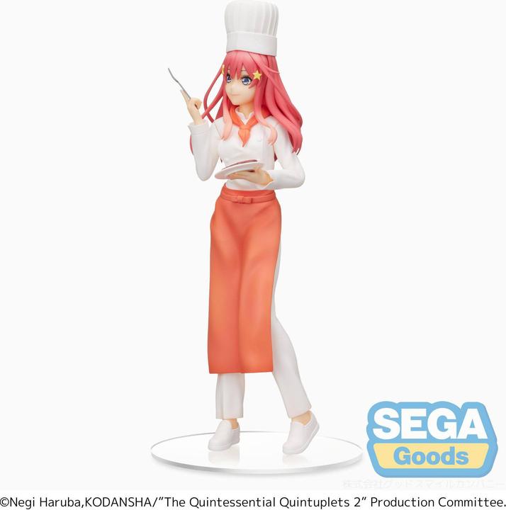 Actual product image Sega The Quintessential Quintuplets - Figure - Itsuki Nakano - Cooking ver. limited