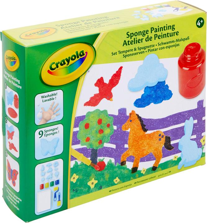 Produktbild Crayola Craft Set Malen mit Schwamm