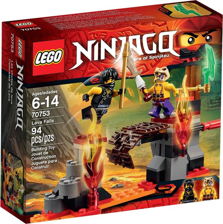 Produktbild LEGO Ninjago Lava-Fälle (70753, LEGO Ninjago)