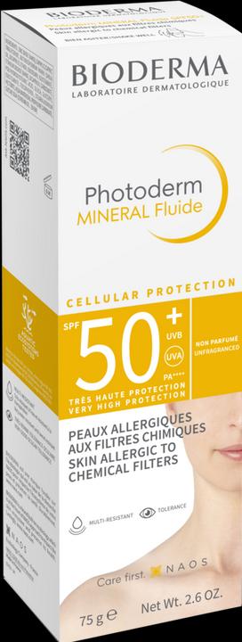 Produktbild Bioderma Photoderm Mineral Fluid (Sonnencreme Gesicht, SPF 50, 105 ml, 105 g)