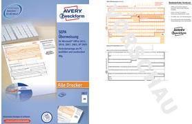 Actual product image Avery Bank transfer/payment slip (200 x)