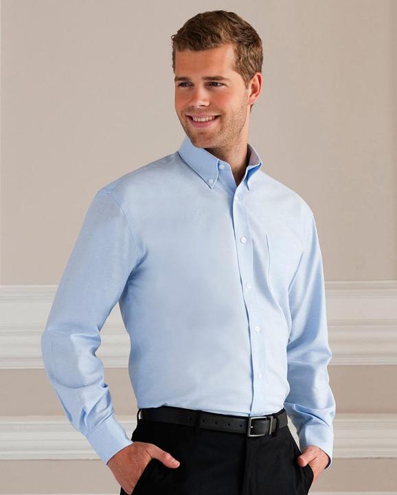 Actual product image Russell Oxford shirt long-sleeved easy-care (37)