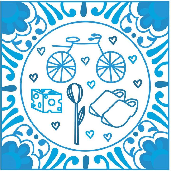 Actual product image Trenddeko Typical Holland (60 x 60 cm)