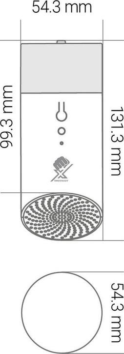 Actual product image KnockautX Smarte Plugin Innensirene