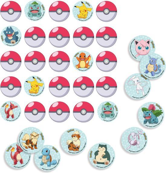 Produktbild Amscan Pokemon Partyspiel