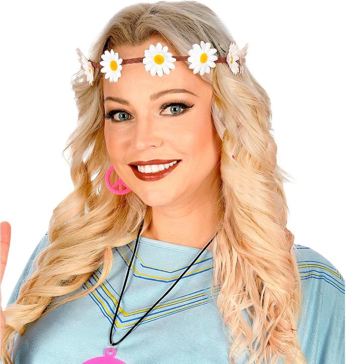 Image du produit Widmann Hippie Haarband Blumen Margeriten