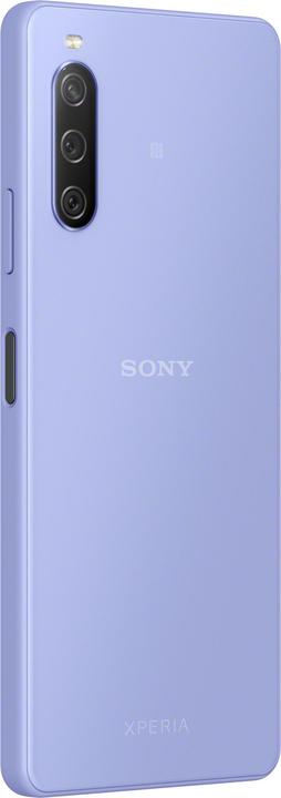 Actual product image Sony Xperia 10 IV (128 GB, Lavender, 6", SIM + eSIM, 12 Mpx, 5G)