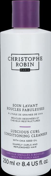 Image du produit Christophe Robin Soin lavant boucles fabuleuses à l'huile de graines de chia (250 ml, Shampoing liquide)