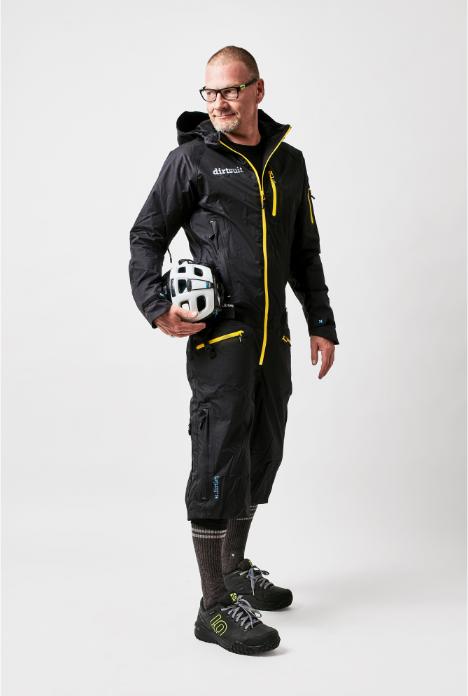 Produktbild dirtlej Dirtsuit Pro Edition, schwarz/gelb, XL (XL)