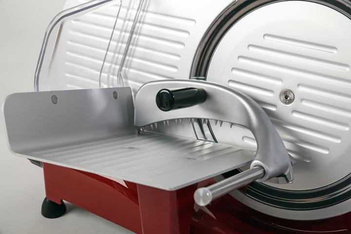 Actual product image RGV Vintage 250 Electric Slicer 140 W Aluminium, Red Aluminium