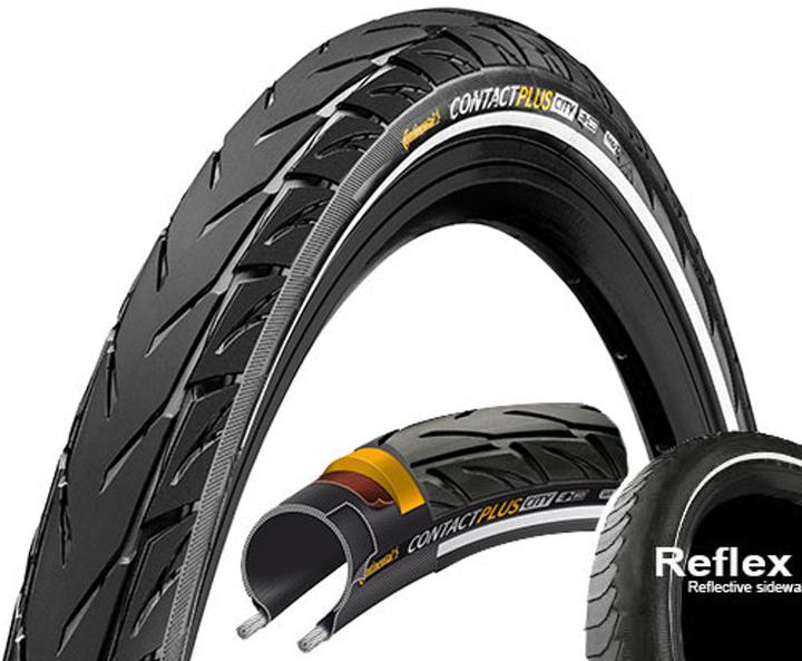 Actual product image Continental Contact Plus City (26 x 1.75, 47-559)