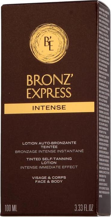 Produktbild Bronz Express Bronz'Express Intense Tinted Self-Tanning Lotion 100 ml (Selbstbräunungstuch, 100 ml)